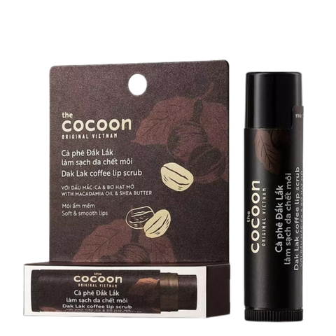 Tẩy tế bào chết cafe dành cho môi Cocoon