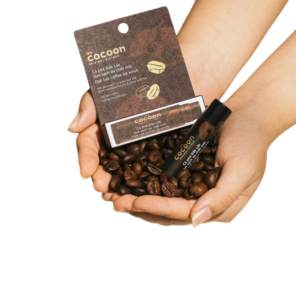Tẩy tế bào chết cafe dành cho môi Cocoon
