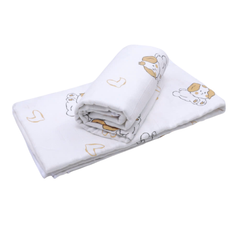 Khăn tắm đa năng Minh Baby 2 lớp (100x120cm)