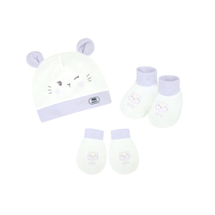 Set mũ bao tay chân Minh Baby