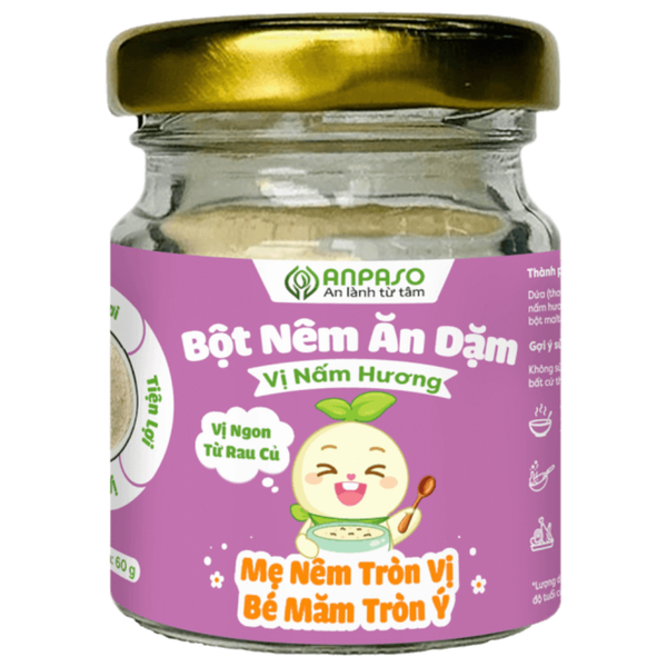 Bột nêm cho bé ăn dặm Anpaso 60g