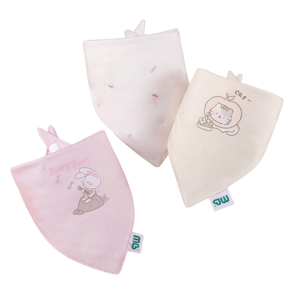 Yếm tam giác rayon Minh Baby