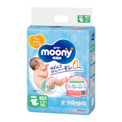 Tã Bỉm Moony Xanh