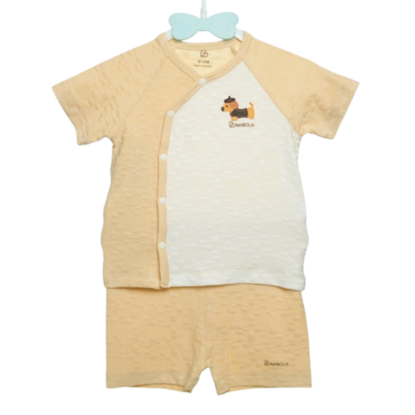 Bộ cài chéo cộc tay phối màu Bambola