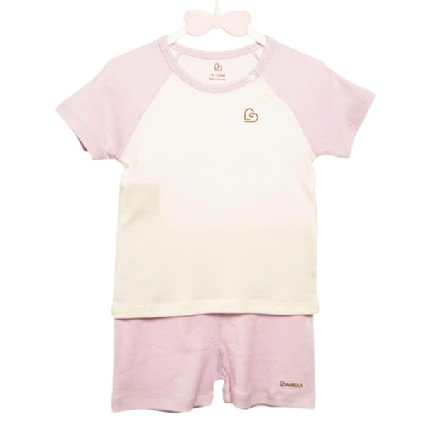 Bộ cài vai cộc tay phối màu Bambola