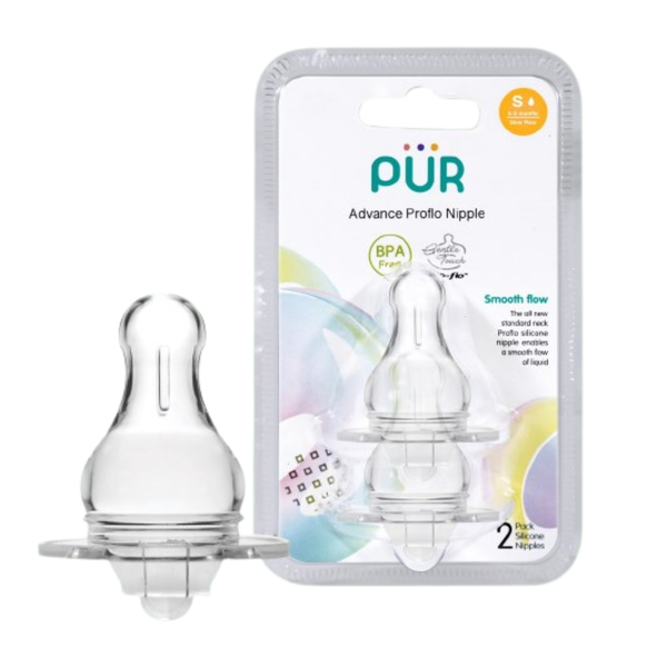 Núm bình sữa Advanced Pur cổ thường