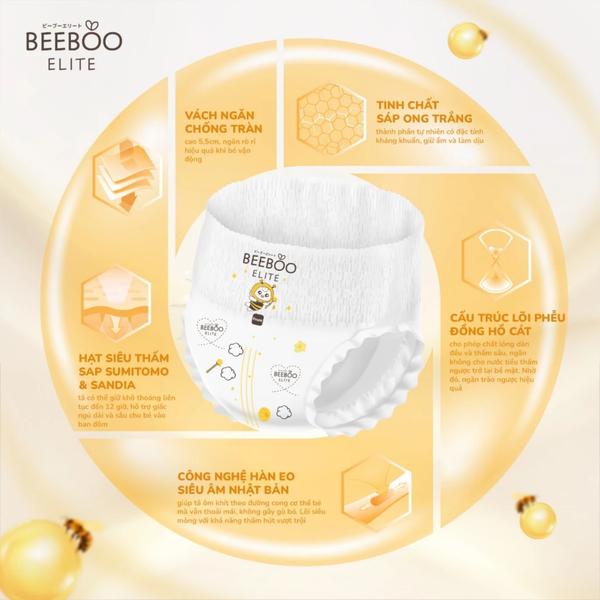 Bỉm Beeboo Elite