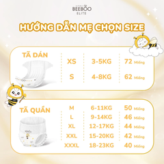 Bỉm Beeboo Elite