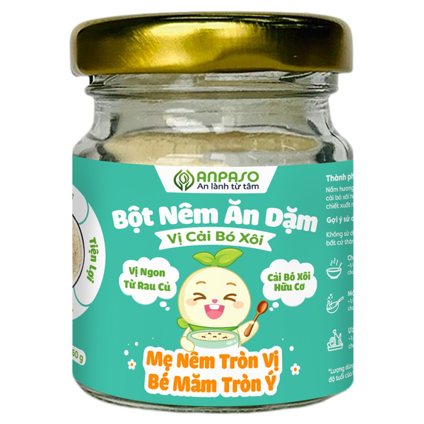 Bột nêm cho bé ăn dặm Anpaso 60g