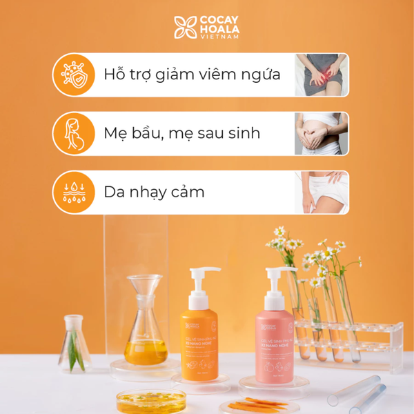 Gel vệ sinh x2 nano nghệ 150ml