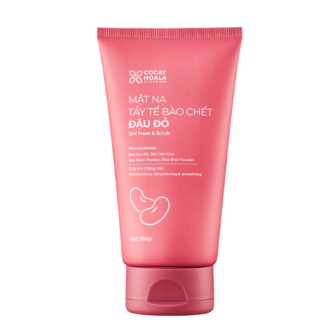 Tẩy da chết đậu đỏ 2in1 Cỏ cây hoa lá 150ml