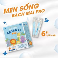 Men sống Bạch Mai Pro giúp trẻ ăn ngon, tăng đề kháng