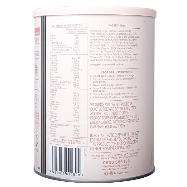 Sữa dê Baby Steps (900g)