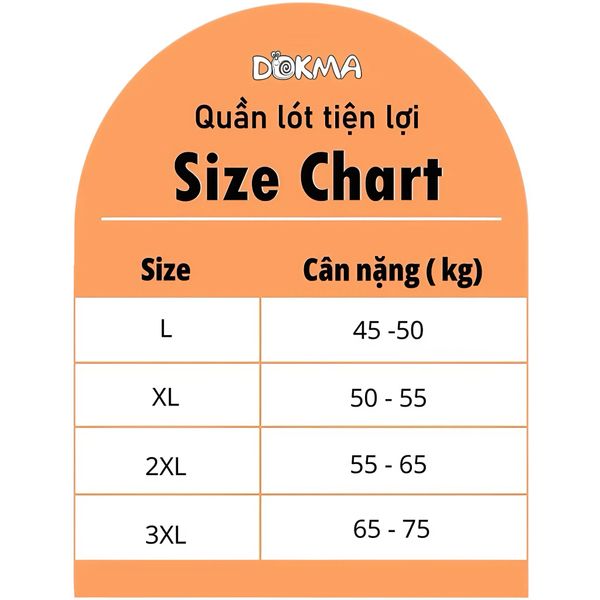 Quần lót giấy Dokma