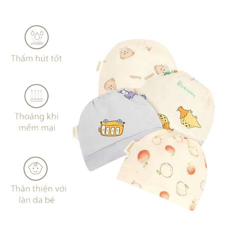 Mũ thóp bo tròn Dokma