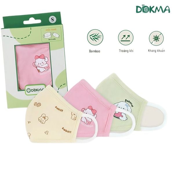Khẩu trang Dokma (Set 3 chiếc)