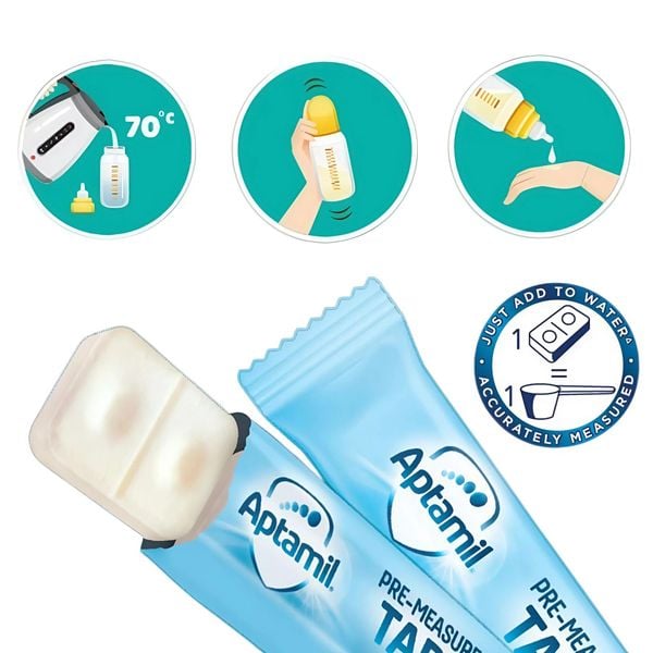 Sữa Aptamil thanh Pre Measured Tabs số 1