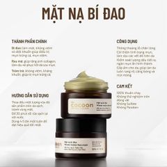 Mặt nạ bí đao Cocoon