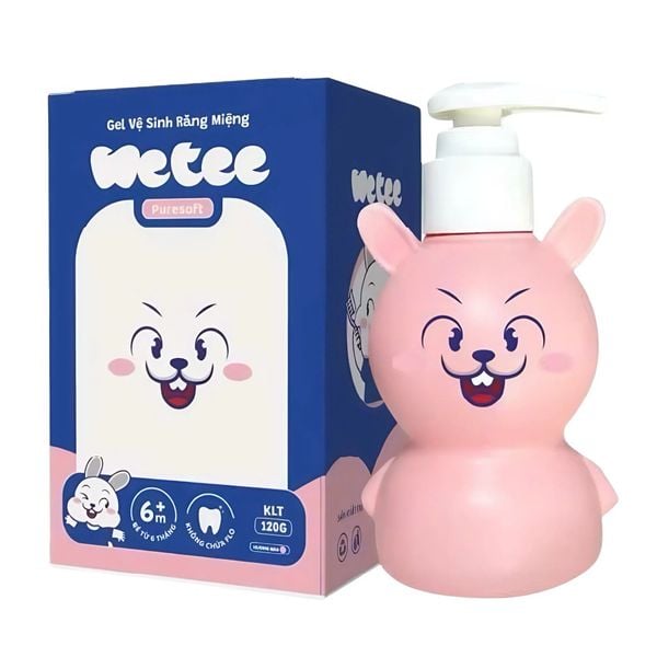 Gel Vệ Sinh Răng Miệng Wetee Cho Bé Từ 6 Tháng Tuổi
