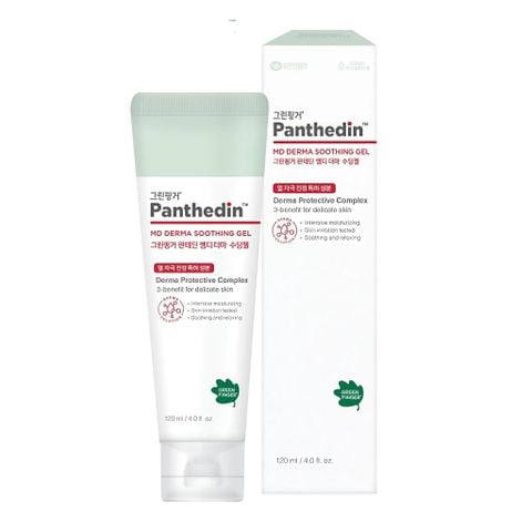 Gel làm mát, dưỡng ẩm MD Derma Panthedin Greenfinger cho bé 120ml