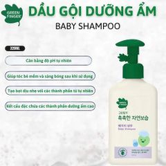 Dầu gội ChokChok dưỡng ẩm cho bé Greenfinger 320ml