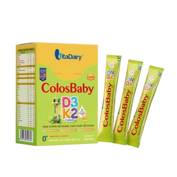 Sữa Thanh Colosbaby Gold D3K2 0+
