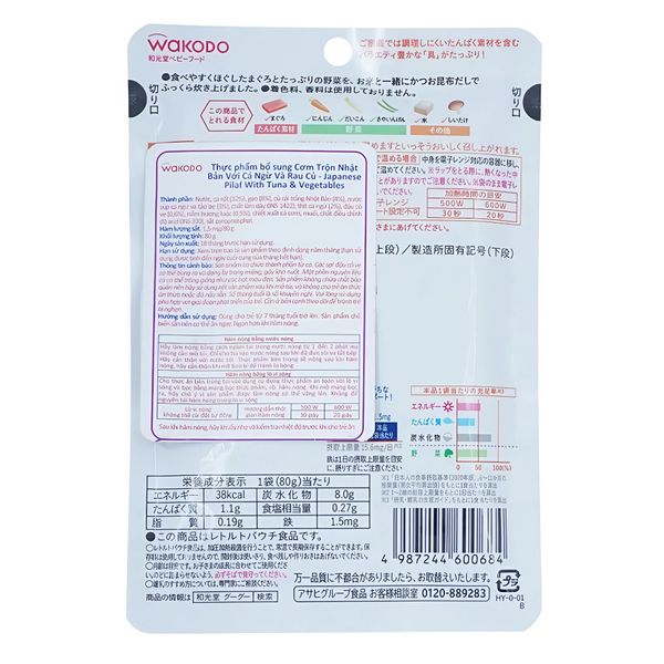 Cơm Trộn Nhật Bản Với Cá Ngừ Và Rau Củ