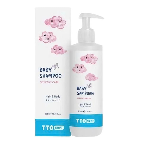 Sữa Tắm Gội Dành Cho Bé - TTO SOFT Baby Shampoo