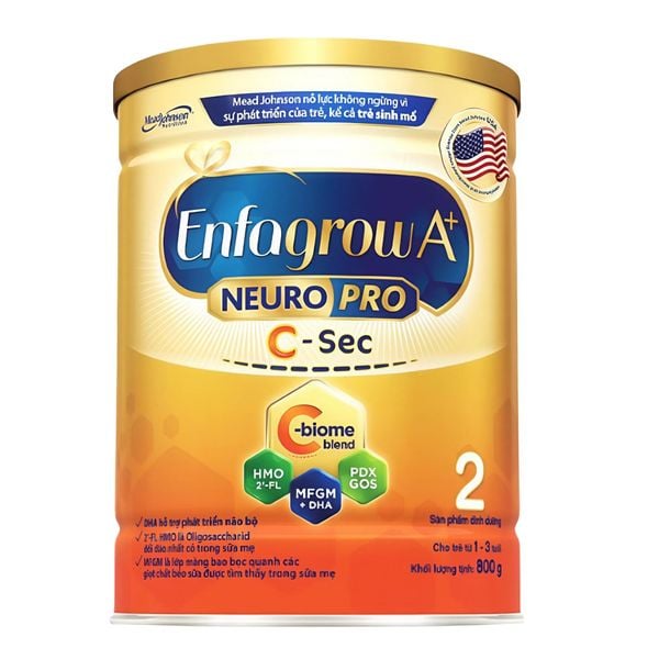Sữa Enfamil A+ NeuroPro C-sec dành cho bé sinh mổ
