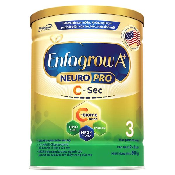 Sữa Enfamil A+ NeuroPro C-sec dành cho bé sinh mổ