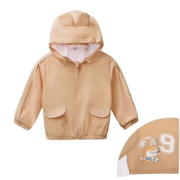 Áo khoác gió cho bé Dokma