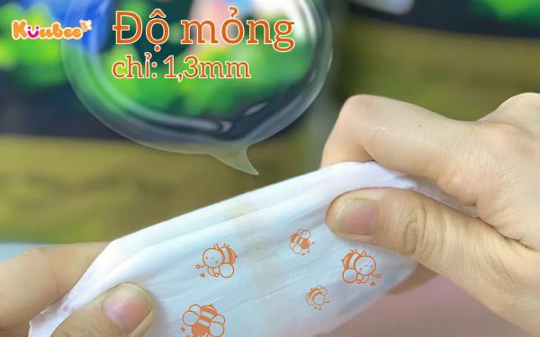 Bỉm Kuubee siêu mỏng nhẹ cho bé