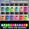 Bột Dạ Quang - Hồng - PINK - BỘT DẠ QUANG PHÁT SÁNG-20g