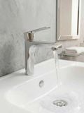 Vòi Chậu Lavabo 1 lỗ Nóng - Lạnh _OB_163