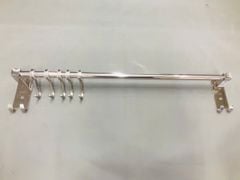 Máng Xoong 5 Móc Dài 60cm, Inox 304 - MX 06 ( MẪU MỚI  )