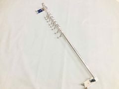 Máng Xoong 8 Móc Dài 80cm, Inox 304 - MX 08