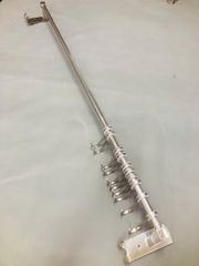 Máng Xoong 10 Móc Dài 100cm, Inox 304 - MX 100