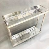 Kệ Gia Vị Tấm Treo 2 Tầng, Inox 304 Hiệu Obiste - KV 02(Mới )