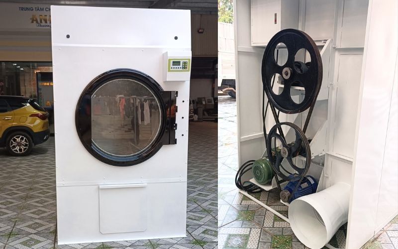  Máy Sấy Công Nghiệp 80kg 