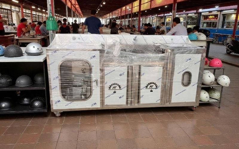  Máy giặt giầy, giặt mũ bảo hiểm máy vắt loại tách rời! 