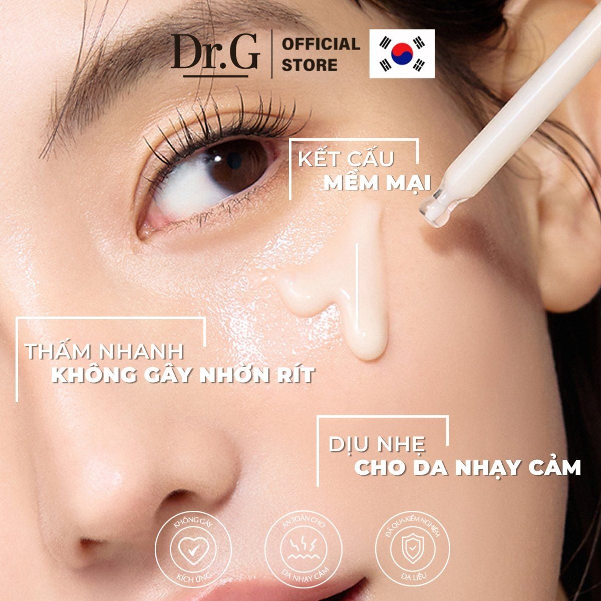  Tinh chất ngăn ngừa lão hóa chuyên sâu Dr.G Black Snail Retinol Ampoule 50ml 