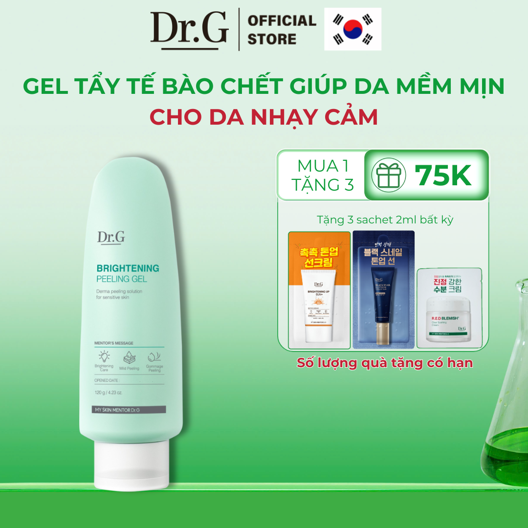  Tẩy Da Chết Dạng Gel Dr.G Brightening Peeling Gel 
