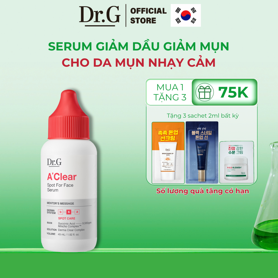 Tinh chất Dr.G A'Clear Spot For Face Serum 45ml 
