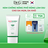  Kem chống nắng phổ rộng cho da mụn Dr.G R.E.D Blemish Soothing Up Sun SPF50+ PA++++ 