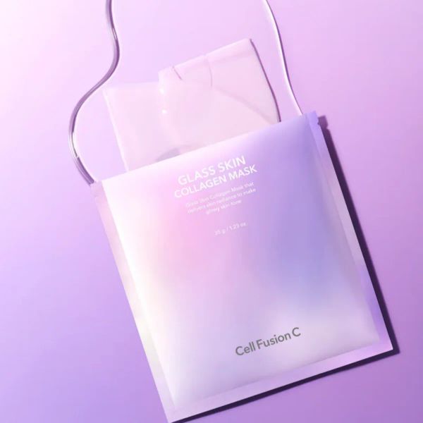 MẶT NẠ CELL FUSION C GLASS SKIN COLLAGEN MASK 35G
