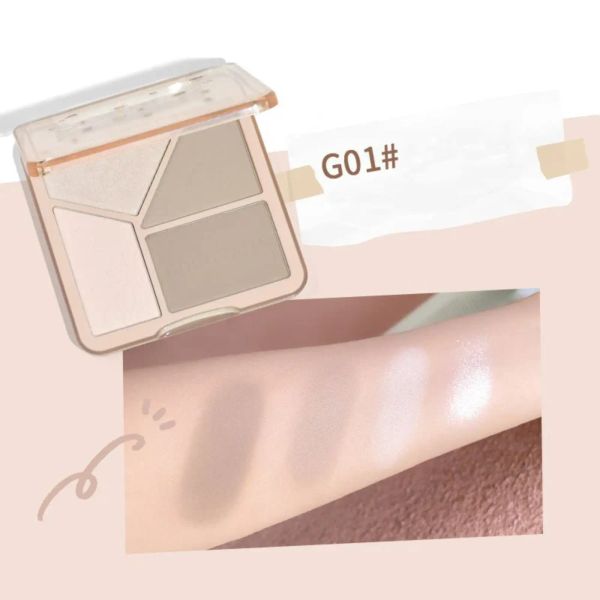 BẢNG TẠO KHỐI 4 Ô GOGO TALES LIGHT SHADOW FLAWLESS 13.5G