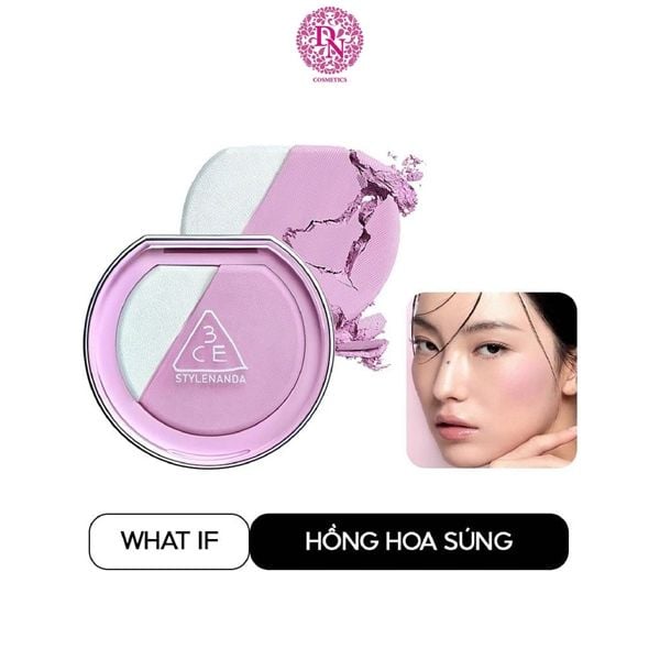 PHẤN MÁ HỒNG KÈM BẮT SÁNG 3CE BLUSHLIGHTER
