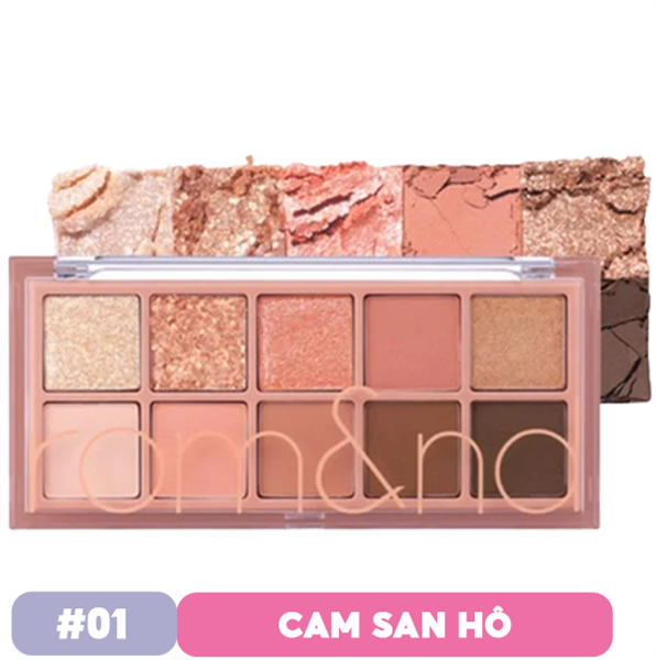 BẢNG PHẤN MẮT ROMAND BETTER THAN EYE PALETTE 10 Ô