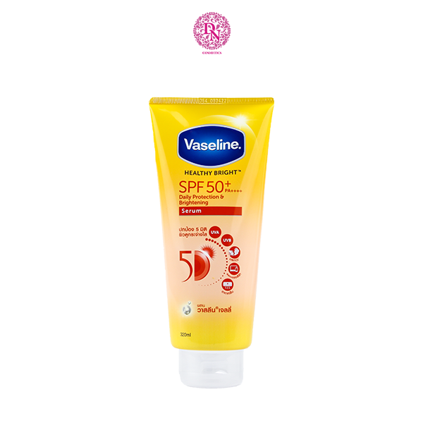 DƯỠNG THỂ TRẮNG DA VASELINE HEALTHY BRIGHT GLUTA-HYA SERUM BURST UV LOTION 10X 330ML