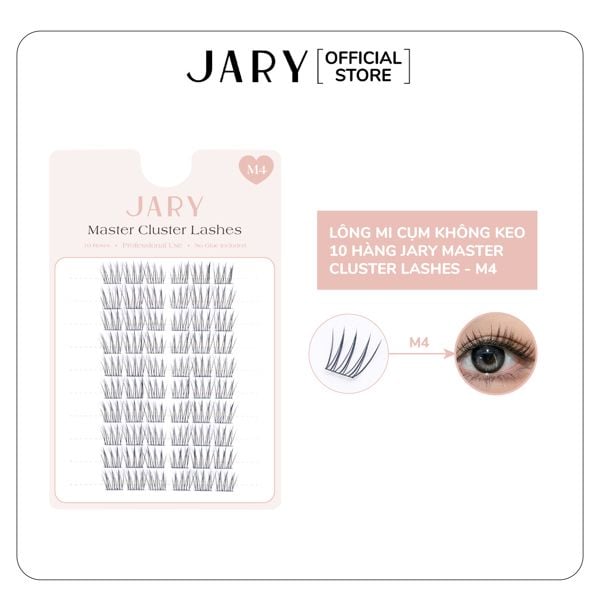 LÔNG MI CỤM KHÔNG KEO 10 HÀNG JARY MASTER CLUSTER LASHES